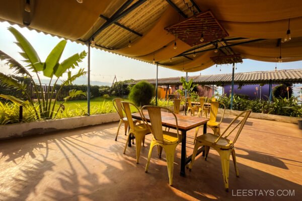 Glass rooms with sleeping loft at Pawna lake-08